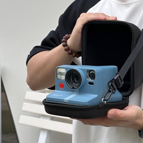Funda para cámara Polaroid Now con correa ajustable negra miniatura 7