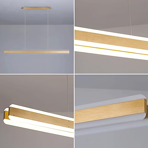 Suspension LED à intensité variable avec abat-jour acrylique blanc chic