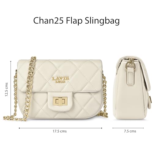 Image of Lavie Luxe Women's Chan25 Flap Cross Body Sling Bag | Ladies Purse Handbag | Gift for Women
