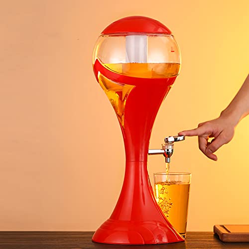 Tour de bière sphérique avec tube de glace 3L et LED pour bar maison - 3