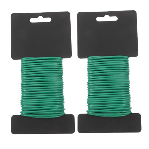 Kisangel 2 Cintas de Jardín para Plantas de Atar Suave Metros de Soporte para y Plantas Trepadoras de Jardinería Duraderos para Exteriores y Oficina