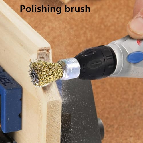 Acessório de broca de escova de roda, escova de arame para moedor - Escovas de arame para serviços p