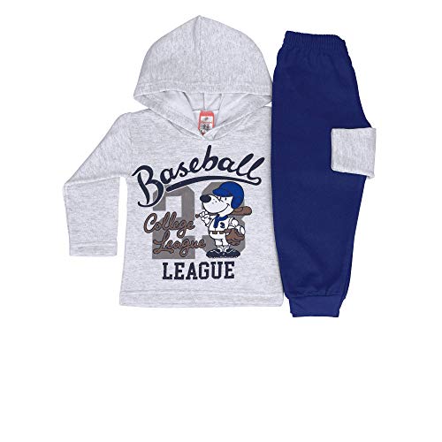 Kit 5 Conjuntos Moletom Com Capuz Bebê Revenda Atacado 1/2/3 (3)