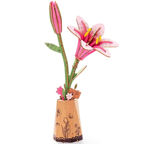 Wooden Flower Craft Kit