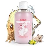 BURBUR Champú Perro y Gato Hidratante 400ml - Champu para Perros Hidrata Limpia y Brinda Brillo Dejando Una Fragancia Suave y Fresca en el Pelaje - Vegano Sin Siliconas Apto para Pieles Sensibles
