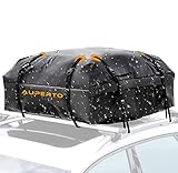 Efecto de sellado superior de PVC 500D + doble revestimiento impermeable y duradero, alta resistencia al desgarro, diseño de material impermeable, muy duradero; con un revestimiento interior de PVC especial, el cofre del techo del coche puede proteger el interior del agua. La cremallera está equipada con una cubierta con cremallera para evitar que el agua de lluvia entre en el interior.
