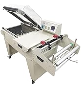 INTBUYING 2 in 1 Plastic Film Cutting Sealing Shrink Machine Shrink Packaging Wrapping Machine Au...