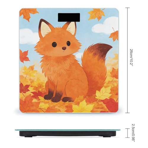 Báscula Digital de Baño Naranja Quemado Smart miniatura 2
