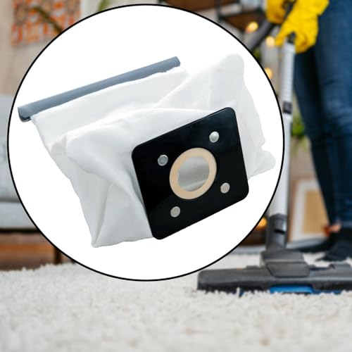 Image of Vacuum Cleaner Cloth Bag Convenient Practical for Household Hotel Apartments White | 1 Piece Vacuum Cleaner Dust Bag