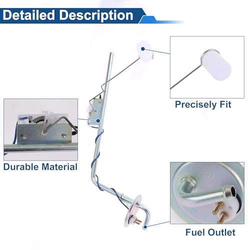 Ensemble émetteur de carburant et support robuste Mercury Montego 74-76 - 4