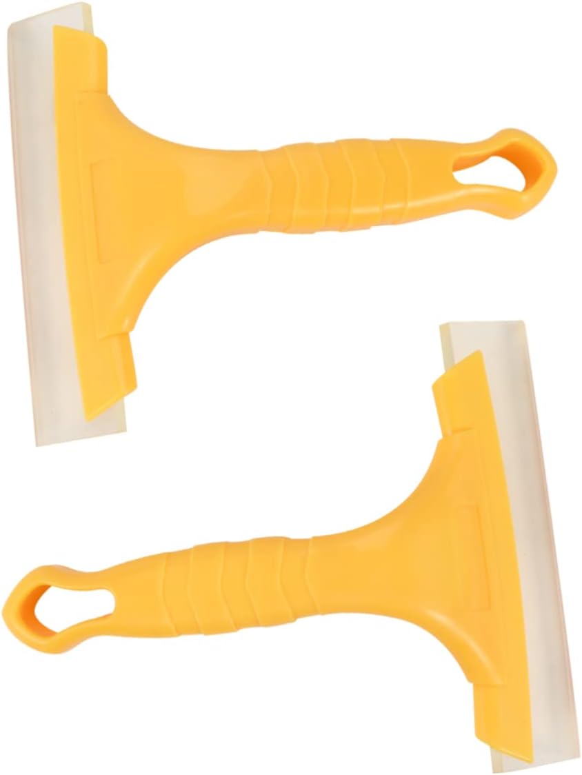 Luxshiny 6pcs Car Film Tools Coating Film Cleaning Wipers Compact Window Squeegee Kit Non-Slip Handle image 5
