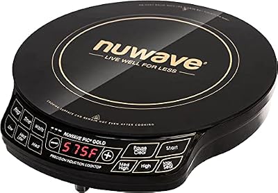 Nuwave Gold Precision Induction Cooktop, Powerful w/Large 8” Heating Coil