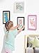 Orionstar Kids Art Frames, Artwork Picture Frames Changeable, Front Opening Picture Display Frames Holds 11.8X8.5inch 100 A4 Pcs, Artwork Display Storage Frames for Children, Home (Black 2 Pack)