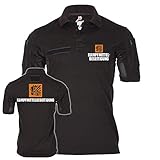 Copytec Tactical Poloshirt Kampfmittelbeseitigung Feuerwerker Räumdienst Einheit #20066, Größe:L, Farbe:Schwarz