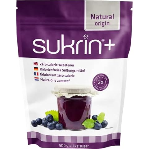 Sukrin Plus Natural Sugar Substitute with Erythritol Cover