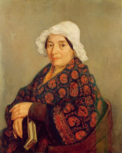 Lienzo Ritratto di donna de Goya de 60x90cm para solucionar paredes vacías con arte clásico