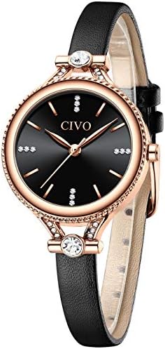 CIVO Ladies Watches Waterproof Minimalist Analogue Slim Elegant C...