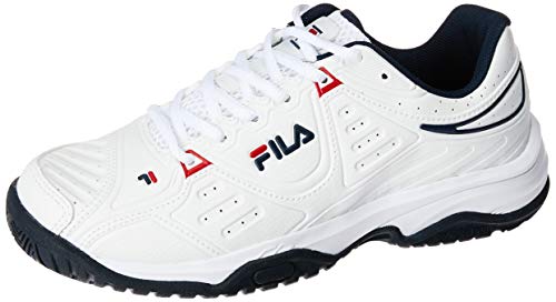 Tênis Forehand, FILA, Masculino, BRANCO/MARINHO/VERMELHO, 39