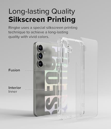 Image of Ringke Fusion Design Compatible with Samsung Galaxy S25 Plus Case Cover Hard Graphic Designed Back Soft Flexible TPU Bumper Scratch Resistant Natural Form Galaxy S25 Plus Back Cover - Seoul