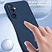 MIDIIUGCT for Galaxy A36 5G Case Magnetic,Wireless Charging,Slim Soft TPU Silicone Cover Phone Case for Galaxy A36 5G,Blue,MUS-MFCX-13-02