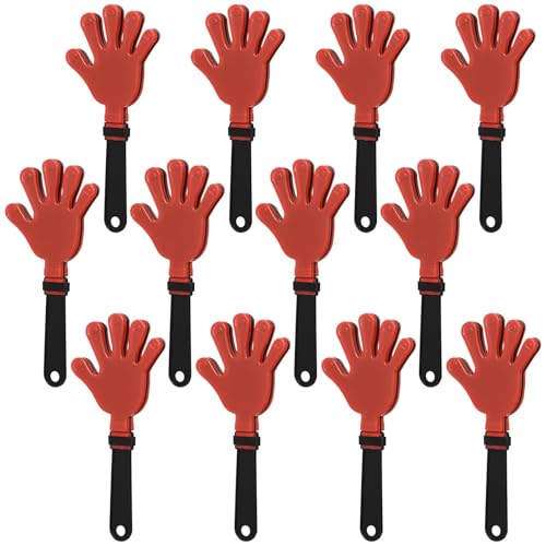 Clappers pour fête d'anniversaire et événements sportifs lot de 100 applaudisseurs bicolores
