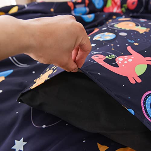 Ntbed Space Dinosaur Comforter Set For Boys Girls Kids Rocket Planet Lightweight Microfiber Bedding Sets,Twin #TOP5