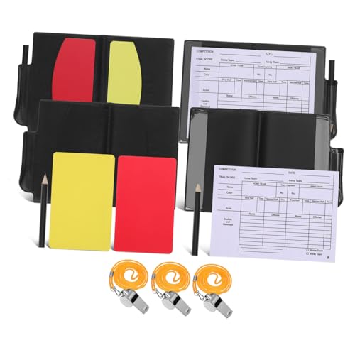 Kit Profesional de Silbatos y Tarjetas para Árbitro miniatura 1