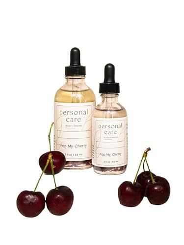 Cherry Flavored Feminine Body Oil – Edible-Safe, Plant-Based Formula for Skin Hydration, Glow & Daily Nourishment (2 FL. OZ.)