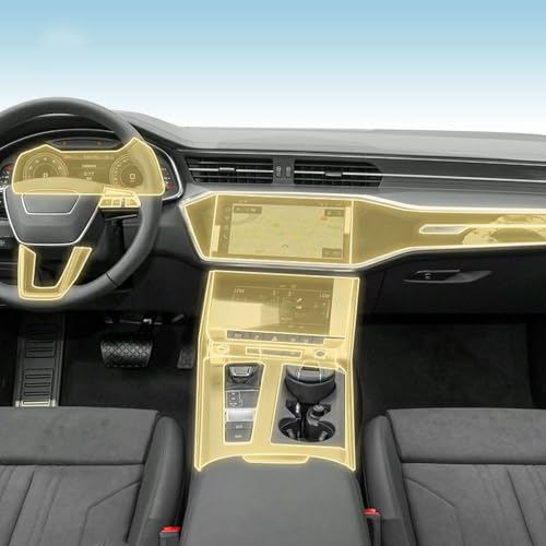 Film PPF Audi A6 A7 protection console centrale trajets quotidiens
