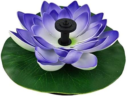 Sprinkler Controller Solar Lotus Fountain Lotus Flower Fountain Fountain Water Pump Courtyard Landscape Colors Garden Fountain Pond Solar Tm Automatic Water Irrigation Control System (Color : A1)