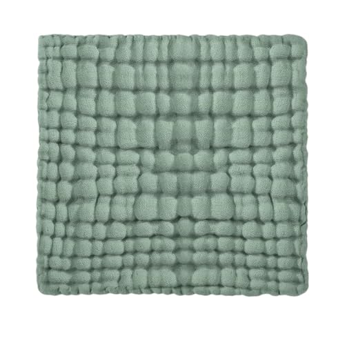 Image of Premium Muslin Baby Burp Cloths - Ultra Soft & Absorbent, 6 Layers for Newborns & Infants - Pack of 5 /10 - Baby Essentials for Baby Feeding (Dark Plain Multicolor, Pack of 10)