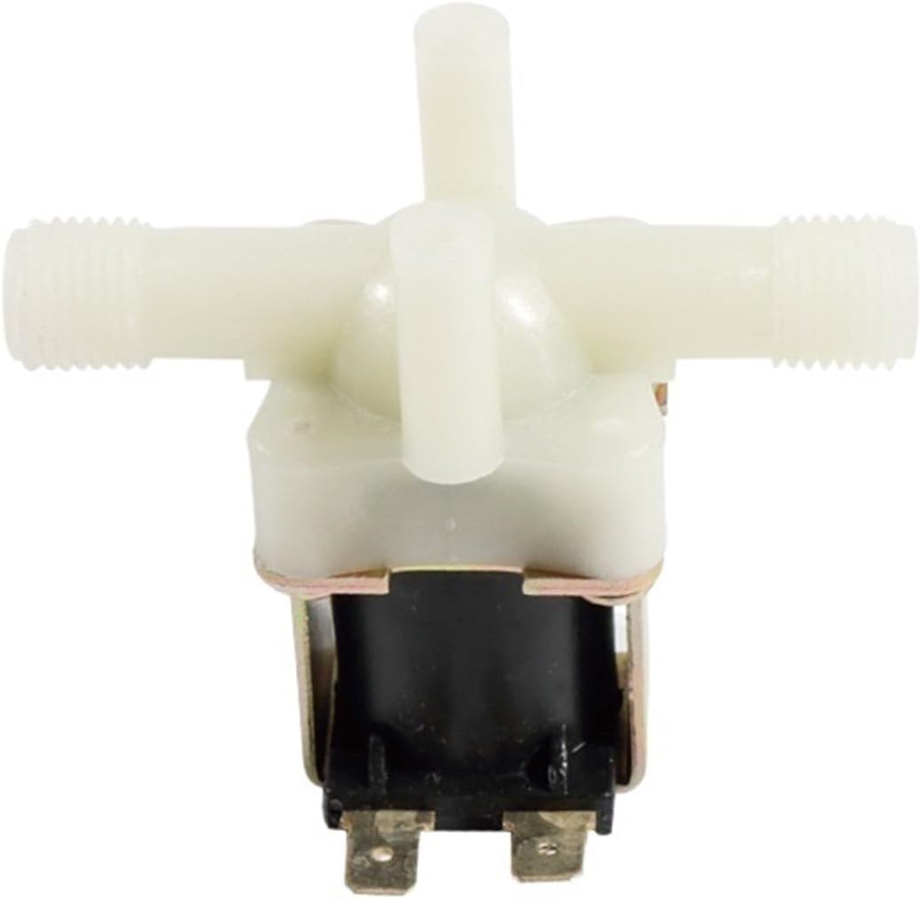 1PCS 2 points external wire water dispenser washing machine solenoid valve pressureless valve DC12V water inlet valve normally closed solenoid valve(AC220V)