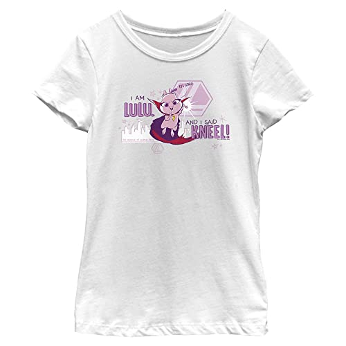 T-shirt DC Super Pets fille confortable anti-irritation motif Lulu Warner Bros
