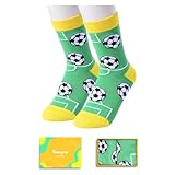 HAPPYPOP Soccer Gifts for Boys Girls - Gifts for Soccer Lover Players, Kids Boys Girls Sports Socks