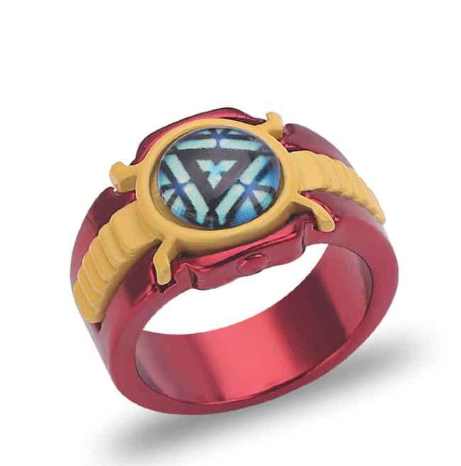 RVM JewelsIron Man Inspired Glow in the Dark Arc Reactor Ring Casual Everyday Fashion for Men and Boys