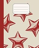 Photo Gallery notebook - red helium stars Photo Gallery notebook - red helium stars