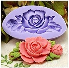 Office School Educational DIY Craft Silicone Mold 6.6cm Single mini Flower Fondant Mold Silicone Sugar mini mold Craft Molds DIY Cake Decorating Mold Tray by MERRY BIRD