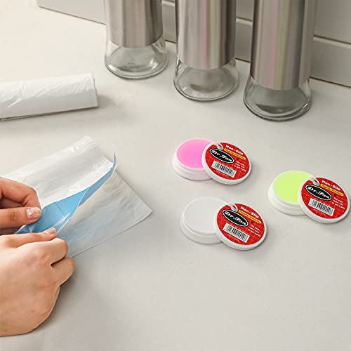 Dr.fan 12 Pieces 20G Fingertip Moistener, Non-Toxic, Non-Slip Finger Moisturizer For Counting Bills, Paper, Document, 12 Pack, 3 Color, 0.7Oz #TOP4