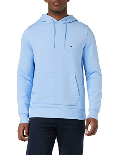Tommy Hilfiger Herren Hoodie 1985 mit Kapuze, Blau (Vessel Blue), L