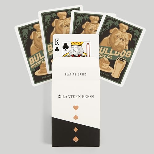 Baraja de Póker Bulldog Retro 52 cartas para adultos miniatura 6