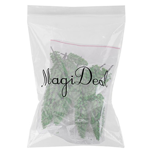 10pcs 1.9 Pollici - Scala Treno Verde Set Scenario...