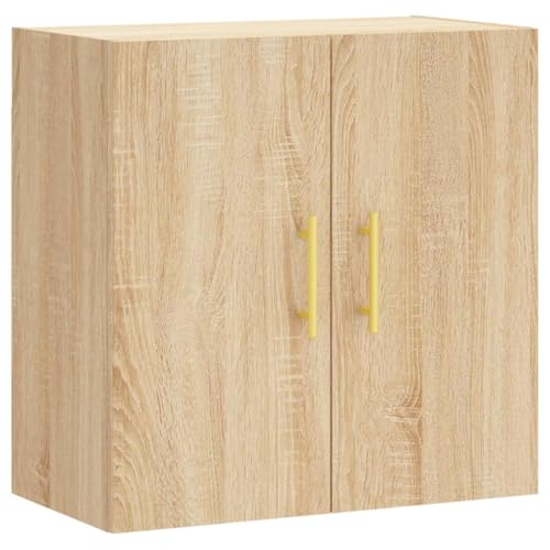 vidaXL Armoire Murale, Placard Suspendu avec Rangement, Meuble Flottant de Salon Salle de Séjour Intérieur, Moderne, Chêne Sonoma Bois d'Ingénierie