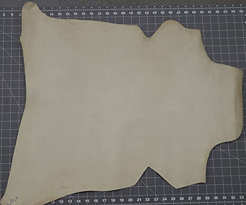 Goat Skin Lime Light Green Kidskin Genuine Leather Pelt Hide for Shoes Bags Wallets Made in Italy 2.5 to 5 Square ft3