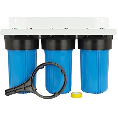 SpiroPure Triple 10" Water Filter Housing 3 Stage BB Three-Housing