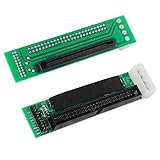 SCA 80-polige Buchse auf IDE 50-poligen Stecker Adapter konvertiert die 50-polige Schnittstelle in die 80-polige Schnittstelle, so dass das 50-polige Low-Speed-SCSI-Gerät an die 80-polige SCSI-Schnittstelle angeschlossen werden kann. Geeignet für Festplatten, Bänder, CD-ROMs, wiederbeschreibbare optische Laufwerke, Drucker, Scanner und Kommunikationsgeräte usw.