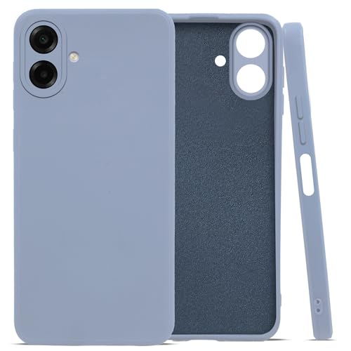 Image of Jkobi Back Case Cover for Samsung Galaxy A07 5G | F70e 5G (Inside Fiber Cloth with Matte Finish Silicone |Light Blue)