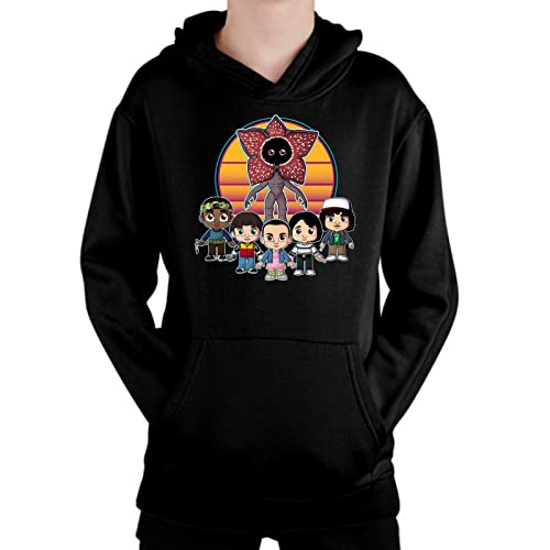 the Fan Tee Sudadera de NIÑOS NIÑAS Eleven D&D Friends Don´t Lie Letras 148 Talla M