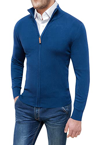 Gilet homme slim fit en maille décontractée Evoga M