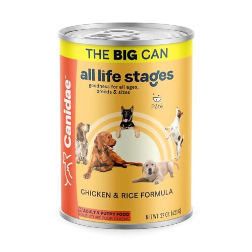 Canidae All Life Stages Wet Dog Food, Chicken & Rice Formula, 22 oz., Case of 12