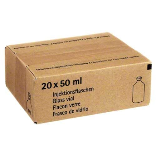 B. Braun Isotone Kochsalzlösung 0,9% Glasflaschen, 20 x 50 ml